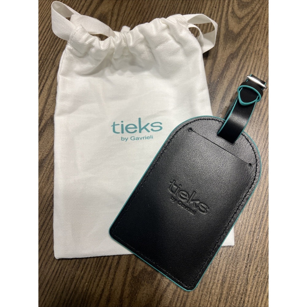 Tieks Black Leather Luggage Tag from 2025 Advent‎ Calendar